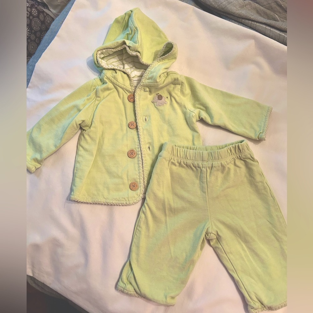 Janie and Jack organic outfit